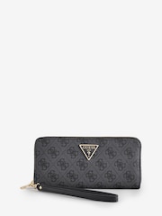 Guess Large Laurel II 4G Monogram Logo Zip Around Purse - Изображение 1 из 1