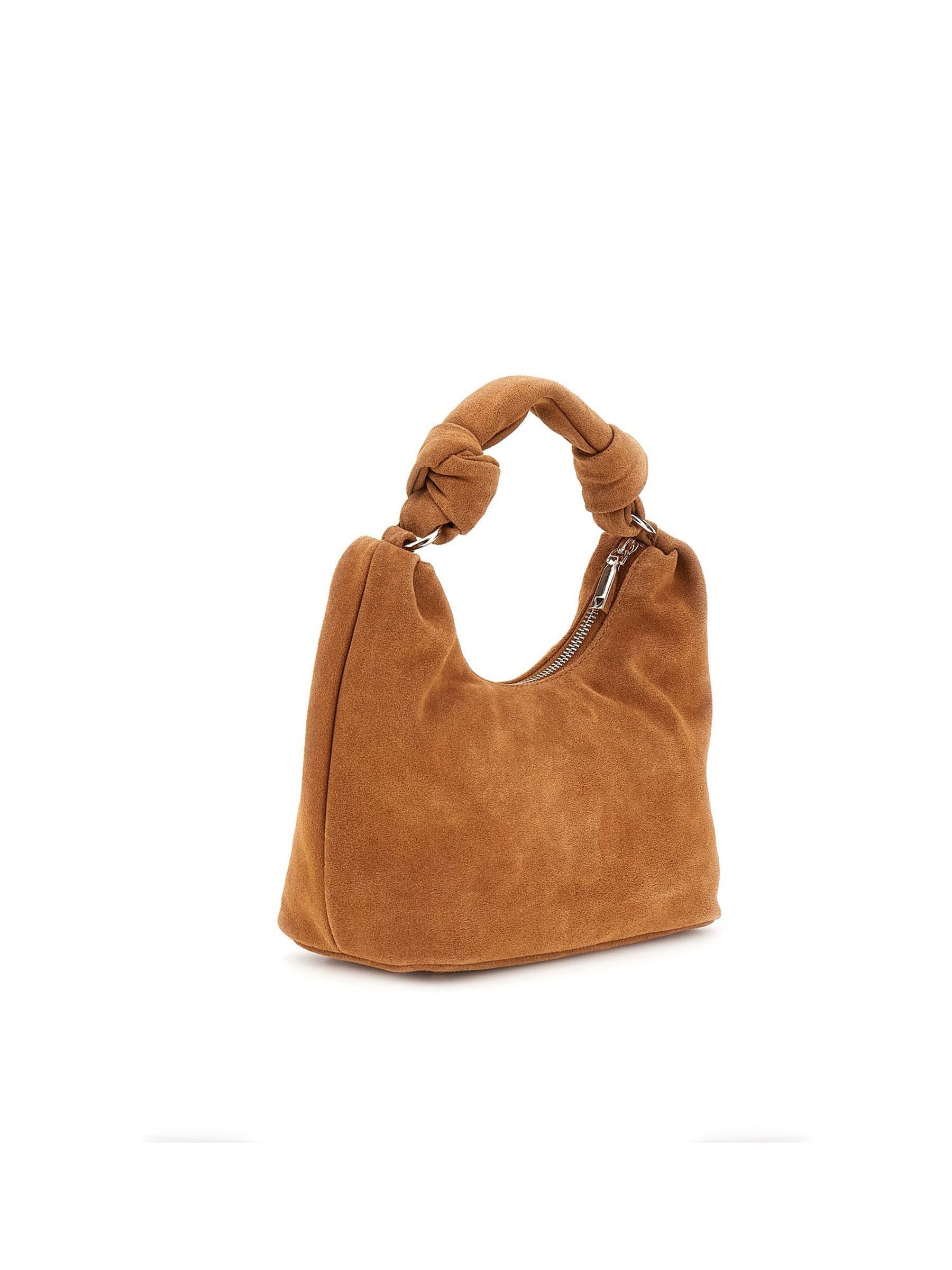 GUESS Golden Rock Hobo - Borsa A Tracolla Donna, Colore Turchese Fluorescente, In Poliestere