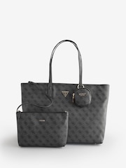 Guess 4G Monogram Logo Power Play II Large Tote Bag - Image 1 of 1