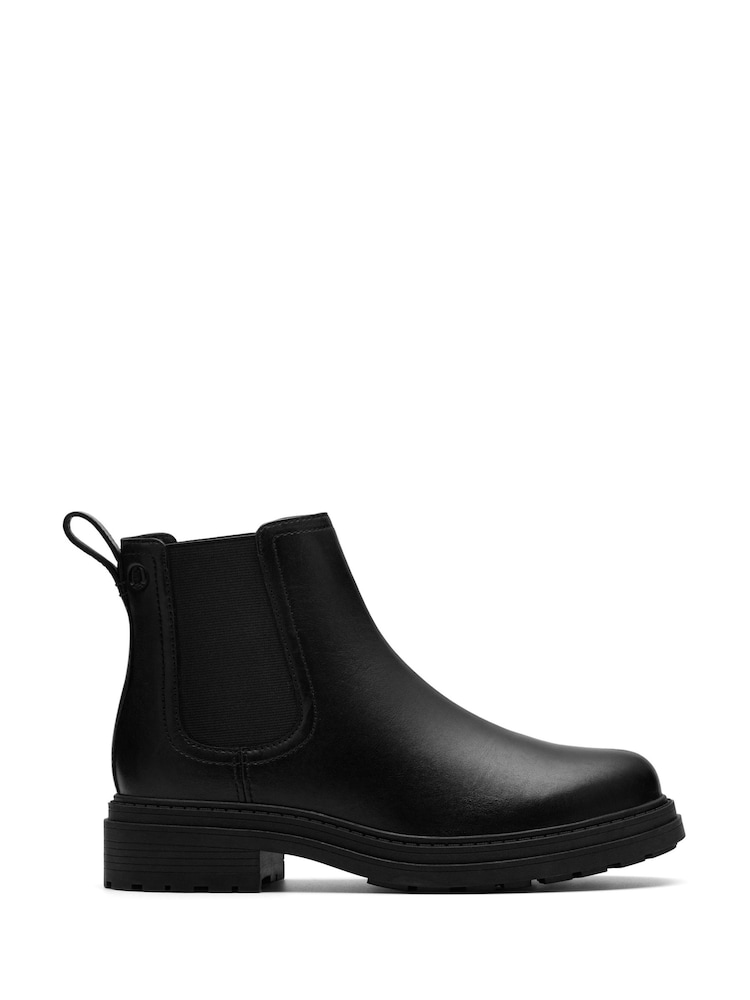 Clarks Black Leather Standard Fit (D) Orinoco3 Lane Leather Ankle Boots - Image 1 of 6 Clarks Black Leather Standard Fit (D) Orinoco3 Lane Leather Ankle Boots - Image 1 of 6