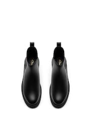 Clarks Black Leather Standard Fit (D) Orinoco3 Lane Leather Ankle Boots - Image 5 of 6