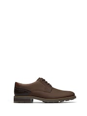 Clarks Tan Brown Emmet Plain Shoes - Image 1 of 6