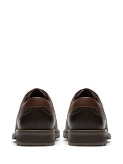 Clarks Tan Brown Emmet Plain Shoes - Image 5 of 6