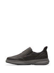 Mullan Step Slip On Shoes Clarks Dark Brown Standard Fit (G) - Image 2 of 6