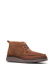 Clarks Red Relax Lite Moc Ankle Boots - Image 3 of 6