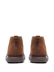 Clarks Red Relax Lite Moc Ankle Boots - Image 5 of 6