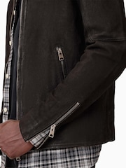 AllSaints Grey Cora Jacket - Image 4 of 10