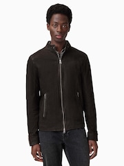 AllSaints Grey Cora Jacket - Image 6 of 10