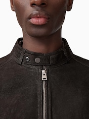 AllSaints Grey Cora Jacket - Image 8 of 10