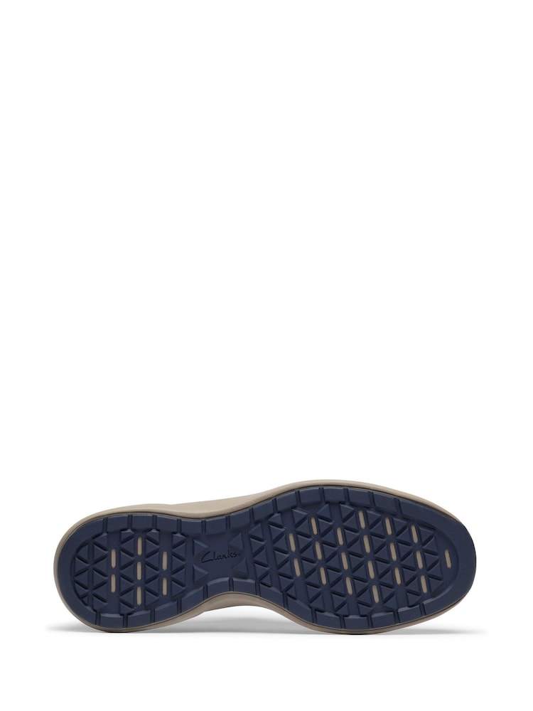 Clarks Navy Mullan Moc Shoes - Image 6 of 6