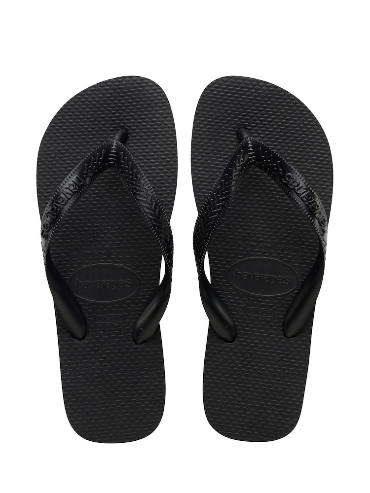 Havaianas Top Senses Black Flip Flops - Imagen 1 de 6