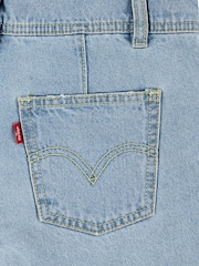 Levi's® Blue 100% Cotton Classic Denim Logo Shorts Dungaree - Image 4 of 4