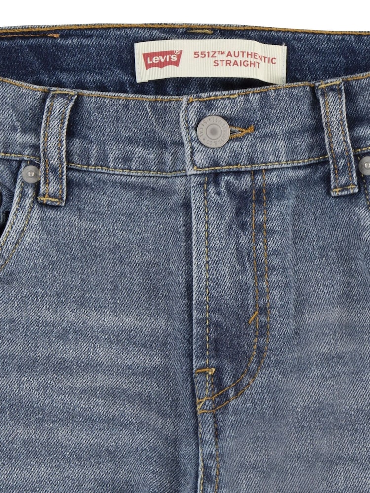 Levi's® Blue 551Z Authentic Straight Denim Jeans - Image 8 of 8