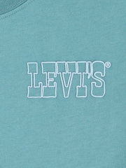 Levi's® Blue Sun Burst Logo Back Graphic Short Sleeve T-Shirt - Image 6 of 7