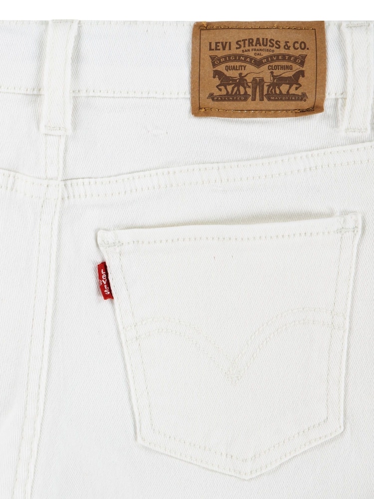 Levi's® Cream Shorts - Image 3 of 5