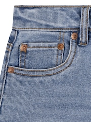 Levi's® Blue Logo Mini Girlfriend Denim Shorts - Image 10 of 13
