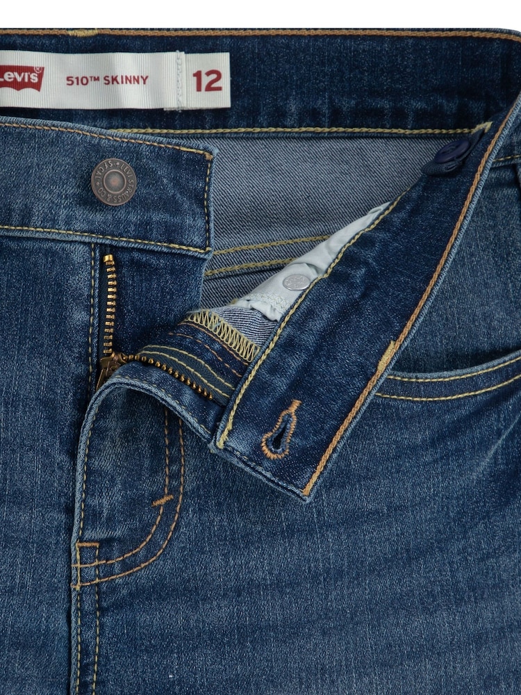 Levi's® Blue 510™ Skinny Fit Jeans - Image 4 of 5