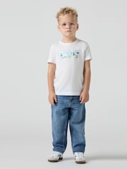 Levi's® Blue Stay Baggy Tapered Denim 100% Cotton Jeans - Image 1 of 6