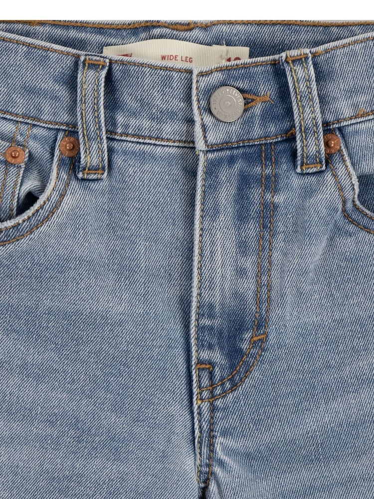 Levi's® Blue Sky Wide Leg Denim Jeans - Image 3 of 6