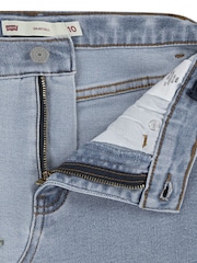 Levi's® Blue Floral Print Patchwork Denim Skirt - Image 2 of 3