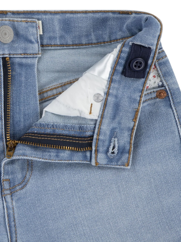 Levi's® Mom Shorts met Bloemenprint en Logo Detail - Image 3 of 7
