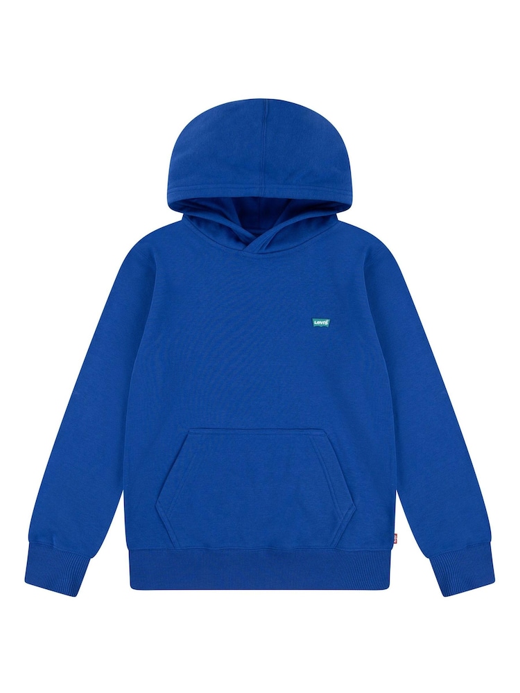 Levi's Blue Small Chest Batwing Pullover Hoodie - Image 1 of 4