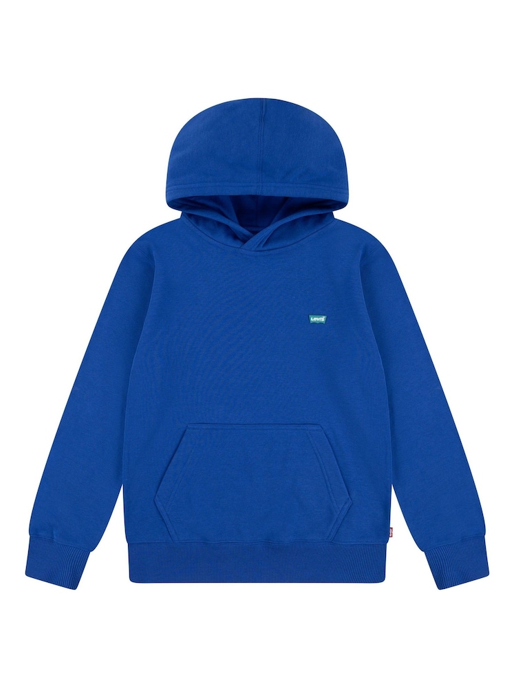Levi's Blue Small Chest Batwing Pullover Hoodie - Image 2 of 4