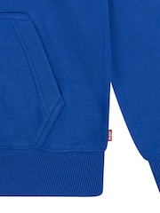 Levi's Blue Small Chest Batwing Pullover Hoodie - Image 4 of 4