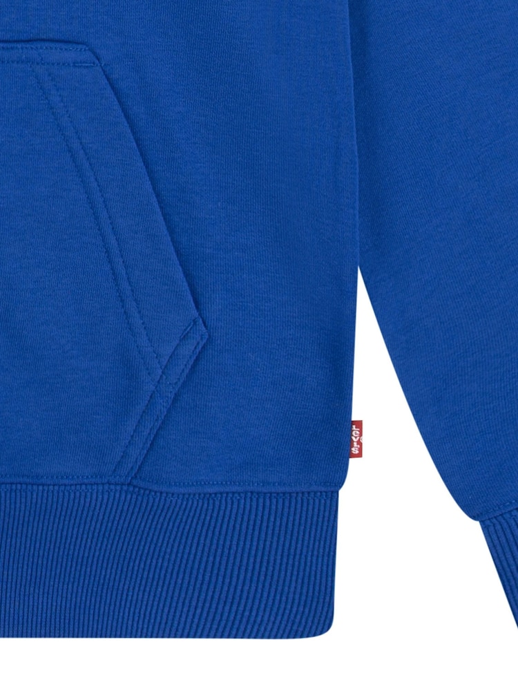 Levi's Blue Small Chest Batwing Pullover Hoodie - Image 4 of 4