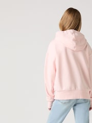 Levi's® Pink Floral Graphic Logo Pullover Hoodie - Image 7 of 11