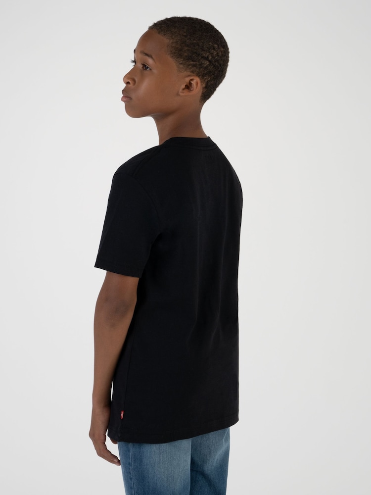 Levi's® Black Sportswear Logo Short Sleeve T-Shirt - Image 2 of 10