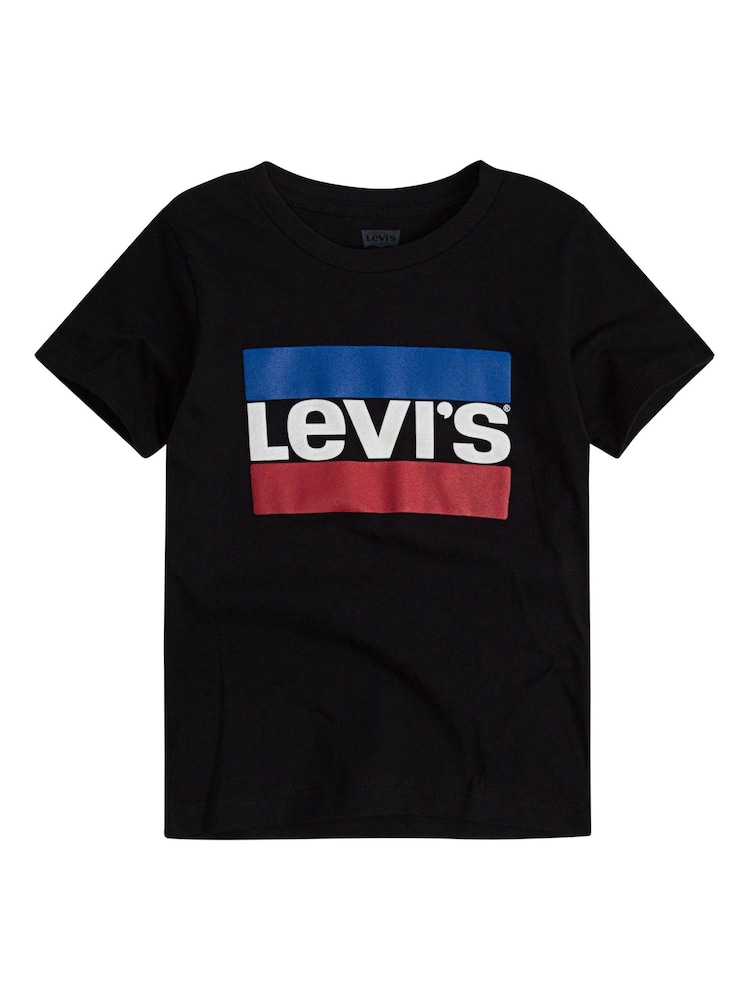 Levi's® Black Sportswear Logo Short Sleeve T-Shirt - Image 7 of 10