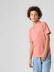 Levi's® Orange Batwing Logo 100% Cotton Polo Shirt - Image 2 of 10