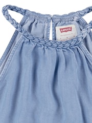 Levi's® Tiered Halter Neck Chambray Dress - Imagen 11 de 12