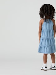 Levi's® Tiered Halter Neck Chambray Dress - Imagen 4 de 12
