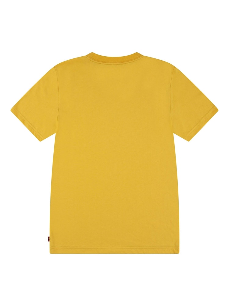 Levi's® Yellow Aquatic Adventure Logo Graphic Short Sleeve T-Shirt - Image 3 of 5