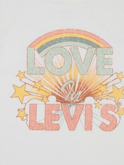 Levi's® Natural Rainbow Graphic Logo Double Cuff T-Shirt - Image 3 of 3