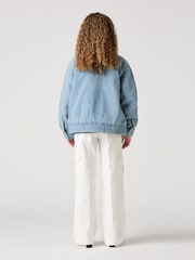 Levi's® White Baggy Wide Leg Cargo Jeans - Image 3 of 13