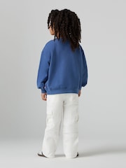 Levi's® White Baggy Wide Leg Cargo Jeans - Image 5 of 13