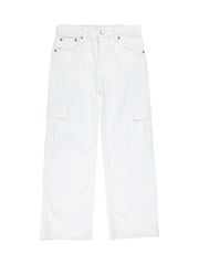 Levi's® White Baggy Wide Leg Cargo Jeans - Image 8 of 13