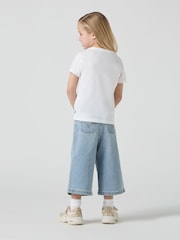 Levi's Blue Culotte Wide Leg Denim Jeans - Image 10 of 11