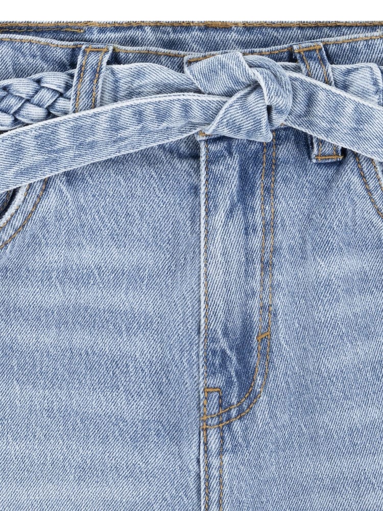 Levi's Blue Culotte Wide Leg Denim Jeans - Image 11 of 11