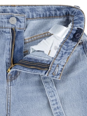 Levi's Blue Culotte Wide Leg Denim Jeans - Image 3 of 11