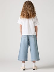 Levi's Blue Culotte Wide Leg Denim Jeans - Image 5 of 11