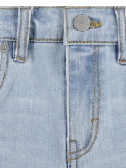 Levi's® Blue Logo Mini Girlfriend Denim Shorts - Image 5 of 7