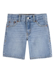 Levi's® Blue Denim Baggy Skate 100% Cotton Shorts - Image 5 of 9