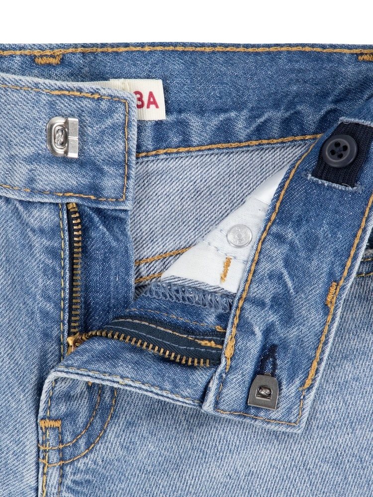 Levi's® Blue Denim Baggy Skate 100% Cotton Shorts - Image 9 of 9