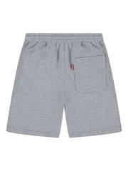 Levi's® Grey Varsity Letters Logo Jersey Pull-On Shorts - Image 2 of 5
