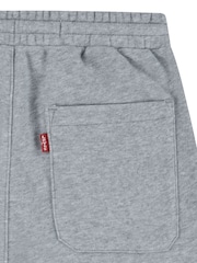 Levi's® Grey Varsity Letters Logo Jersey Pull-On Shorts - Image 4 of 5