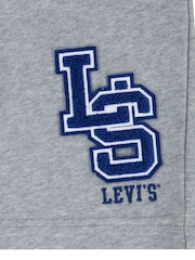 Levi's® Grey Varsity Letters Logo Jersey Pull-On Shorts - Image 5 of 5